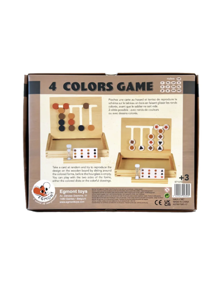 Jeu de 4 couleurs - Egmont Toys