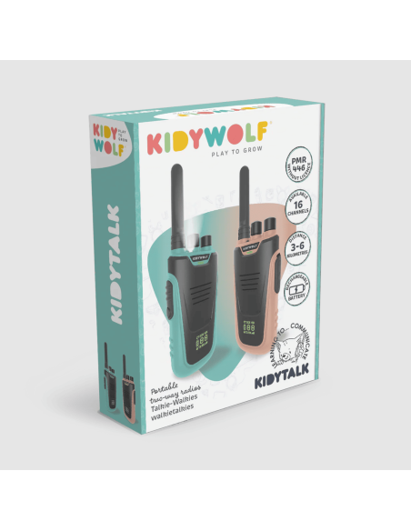 Talkie walkie Nude Cyan - Kidywolf