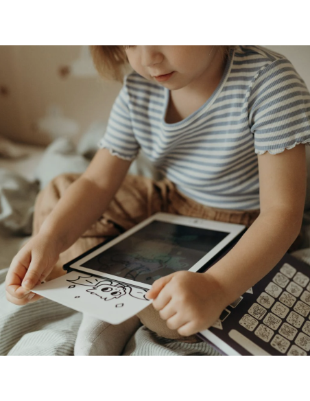 Tablette à dessin-calque Animaux - Kidywolf