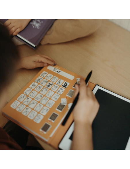 Tablette à dessin-calque Animaux - Kidywolf