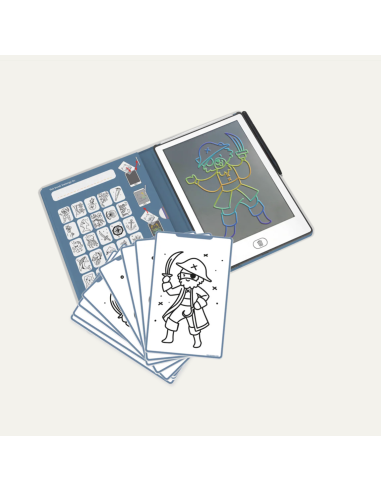 Tablette à dessin-calque Pirates et Océan -...