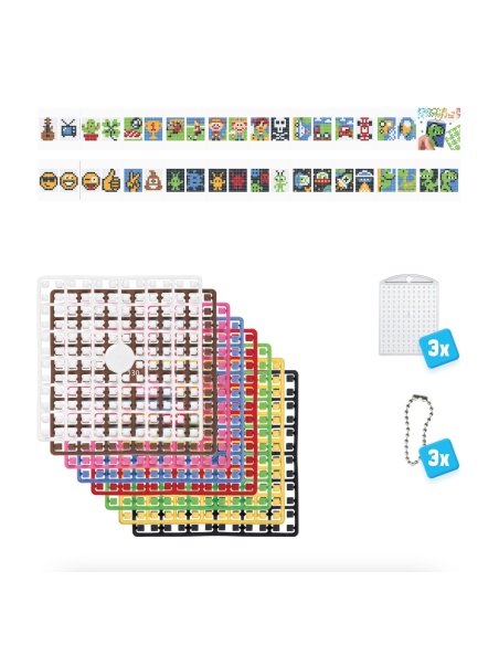 Set de 3 Porte-clés Cool - Pixelhobby