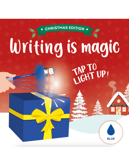 Stylo à bille lumineux Pingouin - Legami