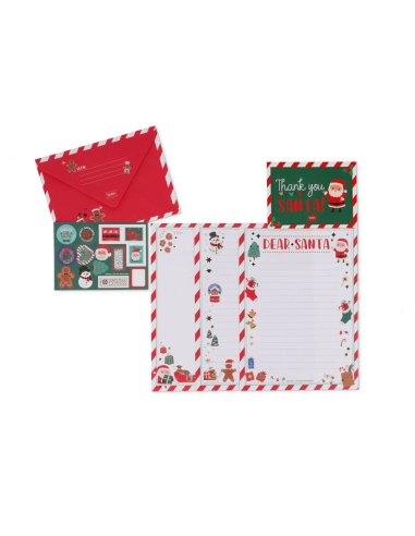 Kit pour lettre au Père Noël - Legami