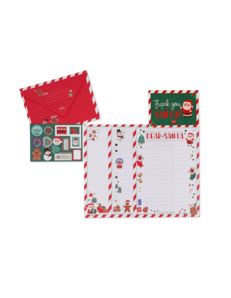 Kit pour lettre au Père Noël - Legami