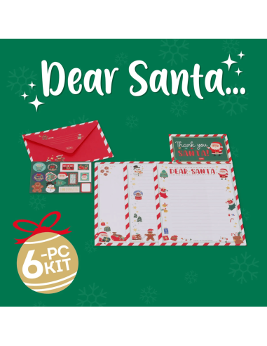 Kit pour lettre au Père Noël - Legami