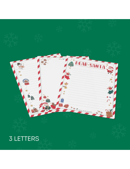 Kit pour lettre au Père Noël - Legami
