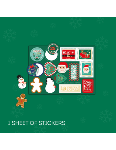 Kit pour lettre au Père Noël - Legami