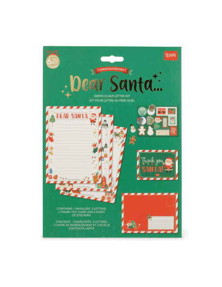 Kit pour lettre au Père Noël - Legami