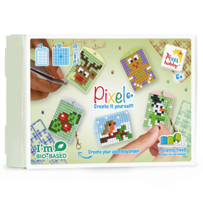 Set de 5 Porte-clés de Noël - Pixelhobby