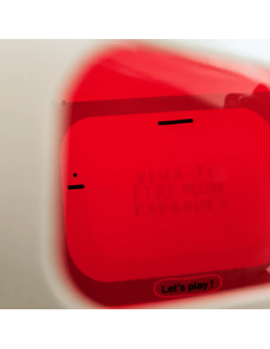 Carte jeu "veux-tu être mon parrain" - Pamela...