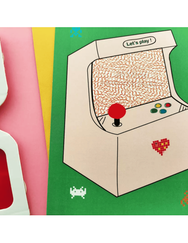 Carte jeu "Joyeux Anniversaire" - Pamela Loops