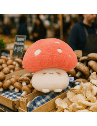 Peluche Champignon - Bazuuyu