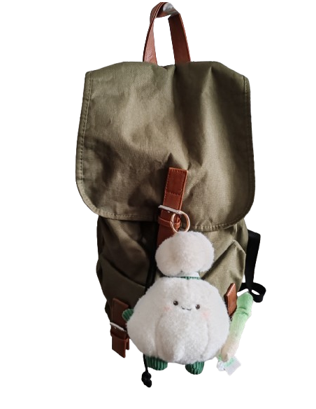 Porte-clés en peluche Ail - Bazuuyu