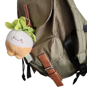 Porte-clés en peluche Radis - Bazuuyu 2