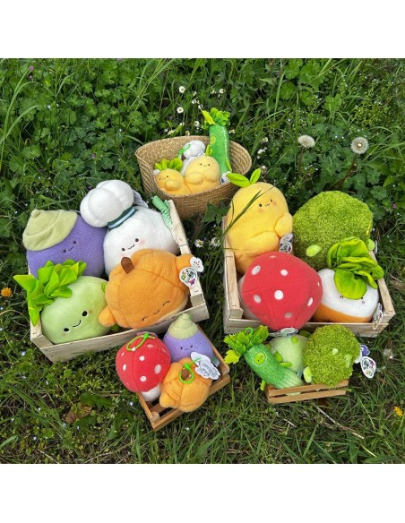 Porte-clés en peluche Pomme de terre - Bazuuyu