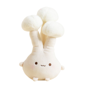 Porte-clés en peluche Champignon Sauvage - Bazuuyu