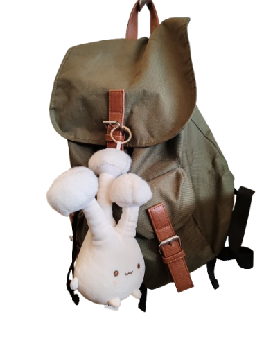 Porte-clés en peluche Champignon Sauvage - Bazuuyu