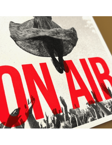 Carte vintage "On air" - Atelier Kencre