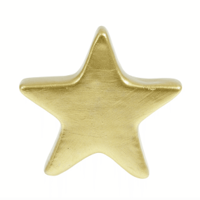 Etoile dorée en céramique - Rico Design