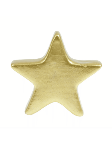 Etoile dorée en céramique - Rico Design