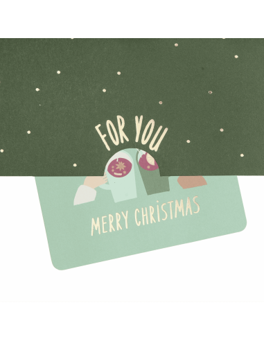 Carte Pop-up Marché de Noël - Rico Design