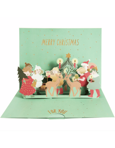 Carte Pop-up Père Noël - Rico Design