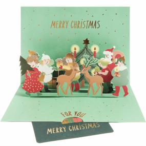 Carte Pop-up Père Noël - Rico Design 2