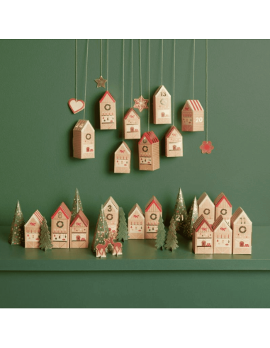 Calendrier de l'avent Marché de Noël - Rico Design