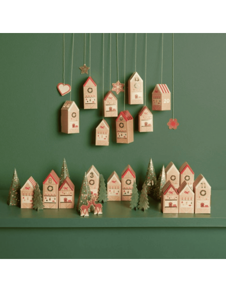 Calendrier de l'avent Marché de Noël - Rico Design