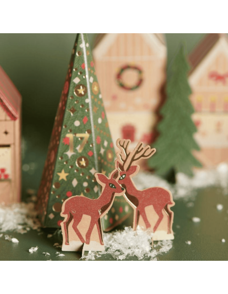 Calendrier de l'avent Marché de Noël - Rico Design