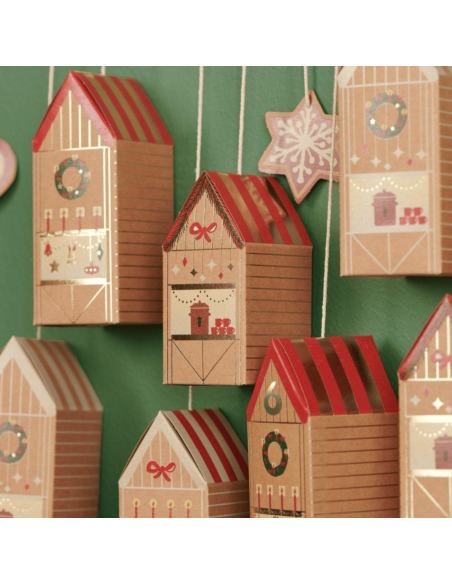 Calendrier de l'avent Marché de Noël - Rico Design