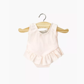 Justaucorps Maïa en lycra rose - Minikane