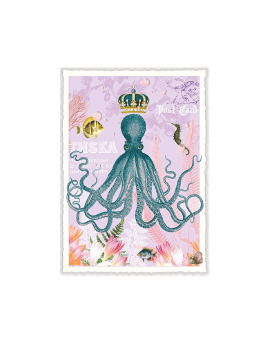 Carte postale Poulpe - Acte tre