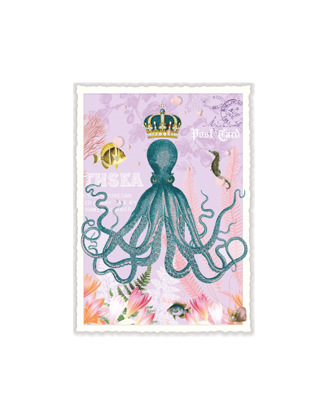 Carte postale Poulpe - Acte tre