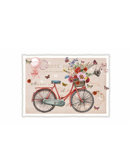 Carte postale Vélo - Acte tre