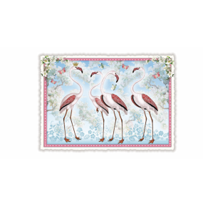Carte postale Flamant rose - Acte tre