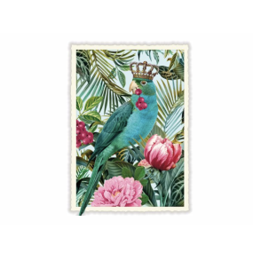 Carte postale Perroquet - Acte tre