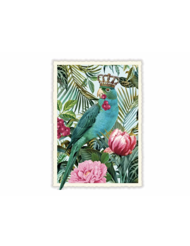 Carte postale Perroquet - Acte tre