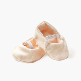 Chaussons ballerine rose nude - Minikane