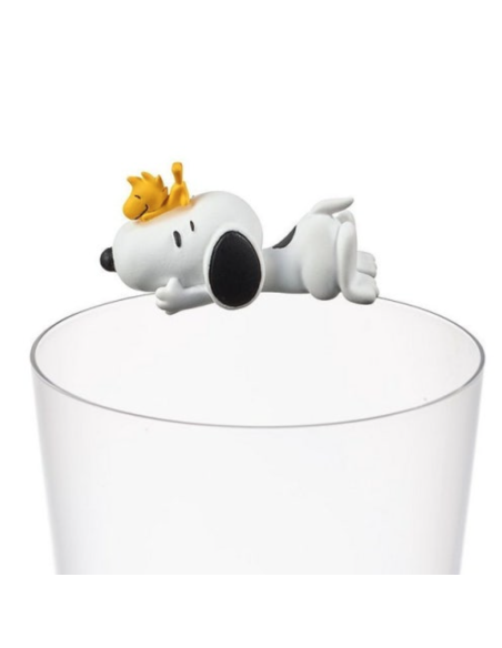Boite surprise marque-verre Snoopy