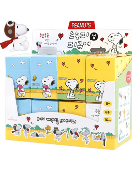 Boite surprise marque-verre Snoopy