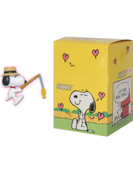 Boite surprise marque-verre Snoopy