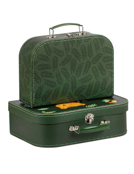 Valise en carton Jungle - A Little Lovely Company