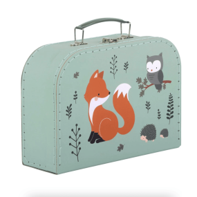 Valise en carton Forêt - A Little Lovely Company 2