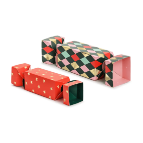 2 boites cadeaux losanges - Party Deco