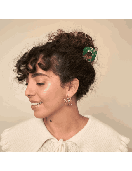 Pince à cheveux Couronne sapin - Coucou Suzette