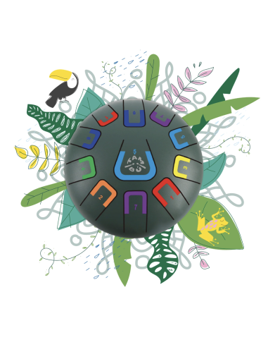 Tambù vert Wild Jungle