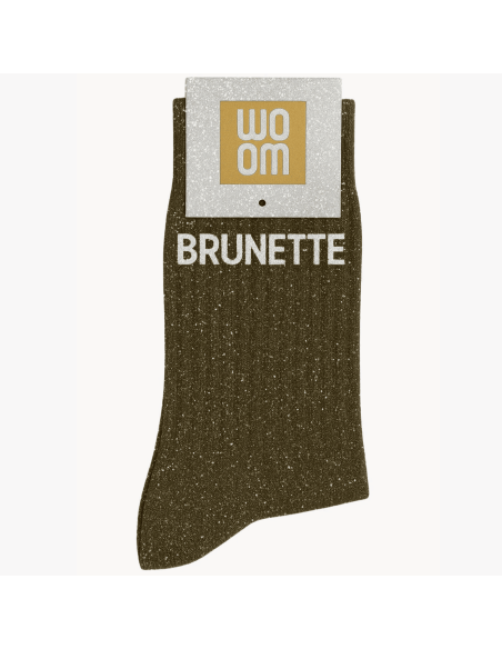 Chaussettes à paillettes Brunette