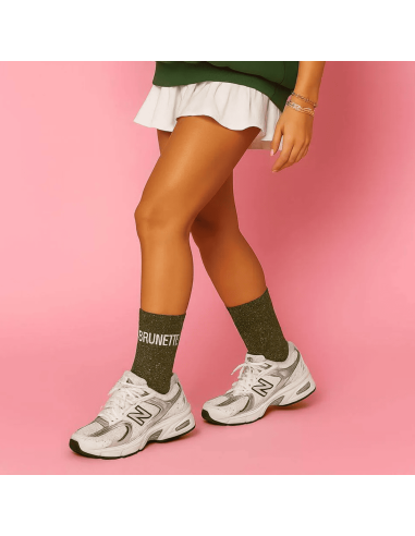 Chaussettes à paillettes Brunette